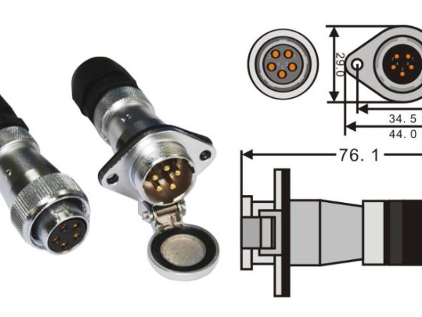 Tow End 5 Pin Trailer/Caravan Plug - Image 6