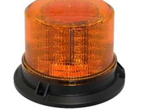 Elite Large Hard Mount Class-1 Amber LED Beacon Full View