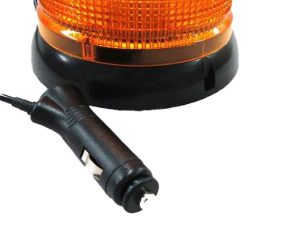 Elite Mini Amber LED Beacon Plug Close Up