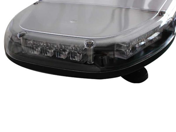 Elite Mid 587mm Magnetic Multi Pattern Amber LED Beacon Light Turned Off