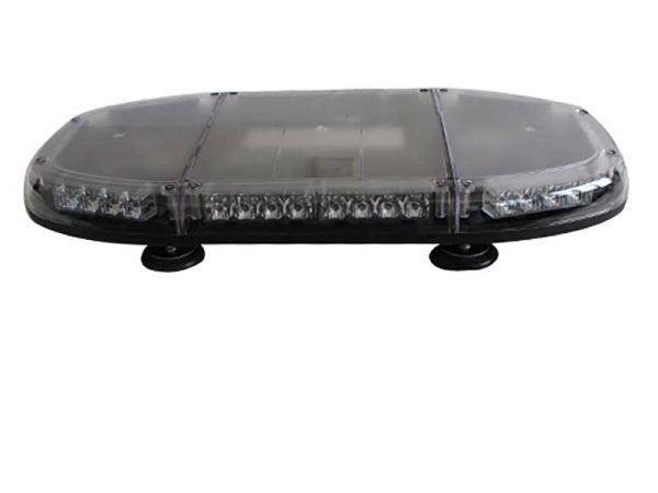 Elite Mid 587mm Magnetic Multi Pattern Amber LED Beacon Light Full View Turned Off