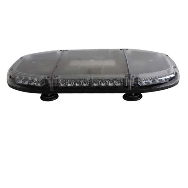 Elite Mid 587mm Magnetic Multi Pattern Amber LED Beacon Light Full View Turned Off
