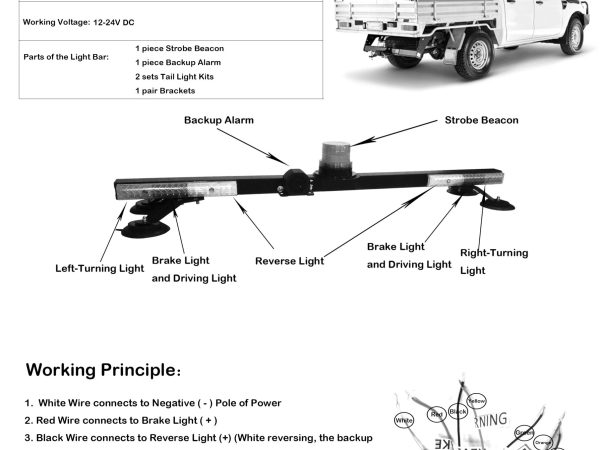Elite LED Heavy Duty Mine Bar 12/24 Volt 1275mm - Image 8