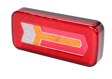 Sequential Indicator Combination TAIL LIGHTS (Pair). 220mm Length. For 4WD, TRAILER, UTE, TRAY TRUCK