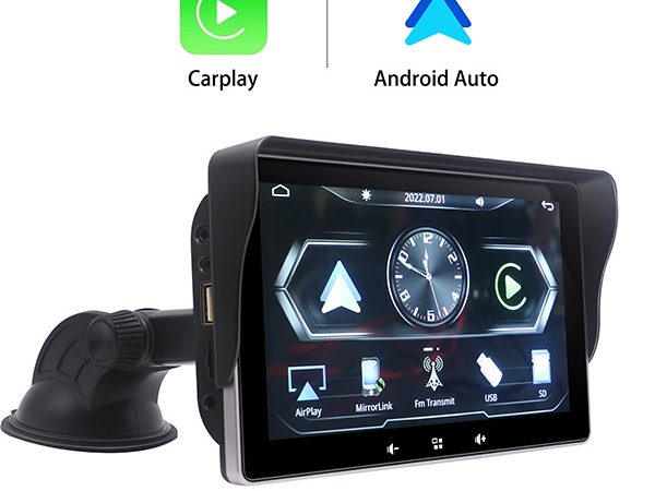 7 Inch HD Wireless Car Play Monitor for iOS and Android - Image 3