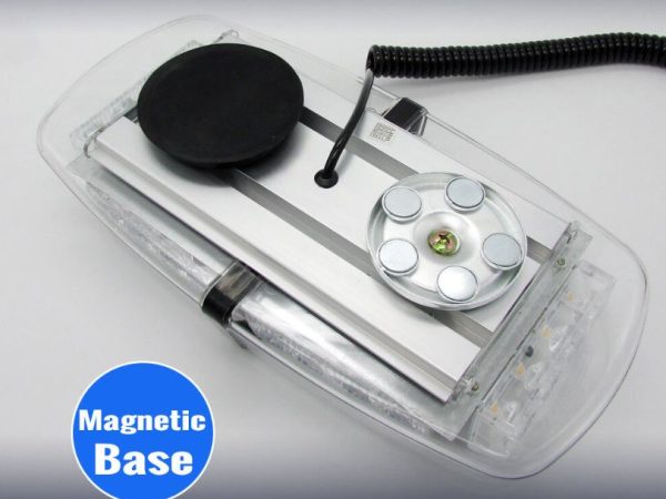 Elite High Brightness Low Profile LED Beacon Amber Magnetic Base