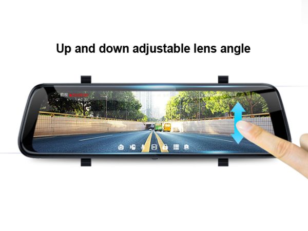 9.66 Inch Car DVR Mirror Dual Camera Interior Rearview Mirror - Image 4