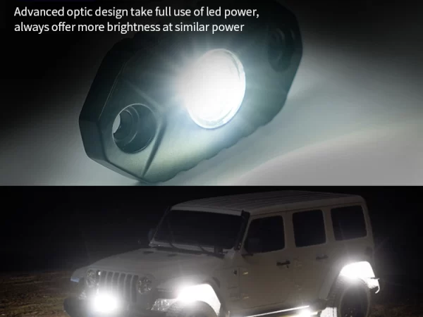 Elite Rock Light LED White Light