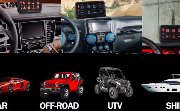 Bluetooth 8 Gang Switch Panel 12V 24V Truck Marine Boat Car SUV Universal Off Road Lights LED Switch Panel 12V - Image 6