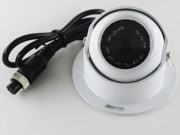 C-307W WHITE MINI DOME CARAVAN/TRUCK CAMERA - Image 4