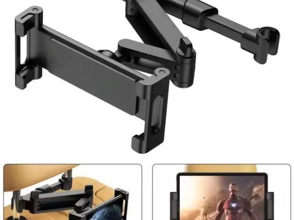 Rear Seat Phone/Tablet Adjustable Bracket