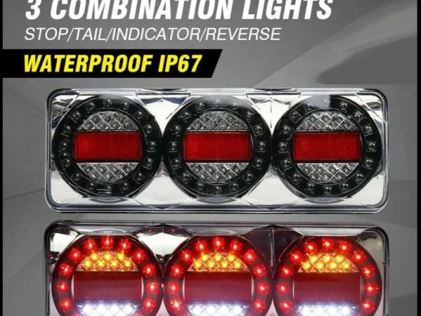 CL-2399  LED Stop/Tail/Indicator/Reflector/Reverse  Light 3 Lamp Combination 12VOLT (PAIR) - Image 3