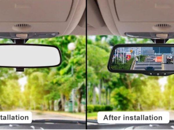 c-096A      9.66” AHD High Definition Digital Reverse Mirror Monitor+ AHD Camera - Image 5