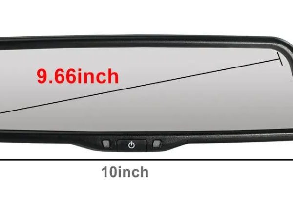c-096A      9.66” AHD High Definition Digital Reverse Mirror Monitor+ AHD Camera - Image 4