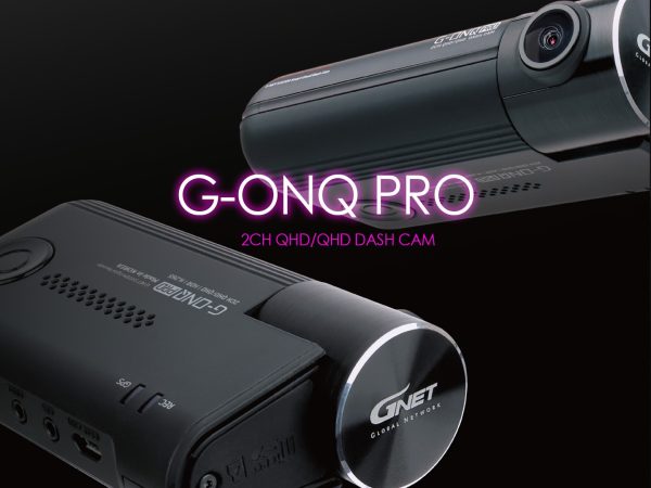 GNET G-ONQ PRO 2K+2K Dual Dash Cam Includes 128gb sd card