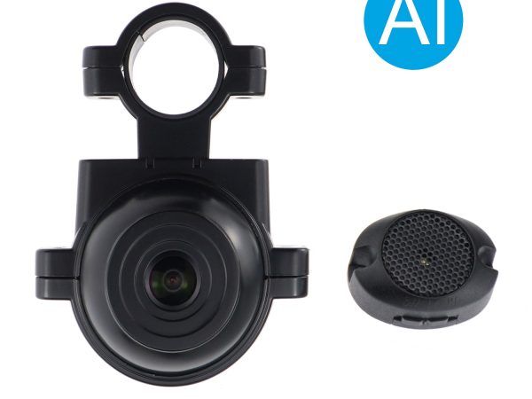 AI Side-View Truck Camera with Pedestrian Detection & Buzzer Alarm