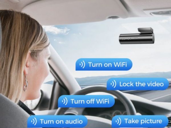 AZDOME M300S 4K+1080P Dual Dash Cam WiFi 6 GPS Front and Rear Parking Mode 64GB SD CARD + HARD WIRE KIT - Image 4